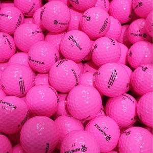 뉴즐 넘버스타 N2 고반발 골프공 핑크 50구 벌크